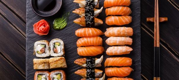 Teknik penyimpanan bahan sushi